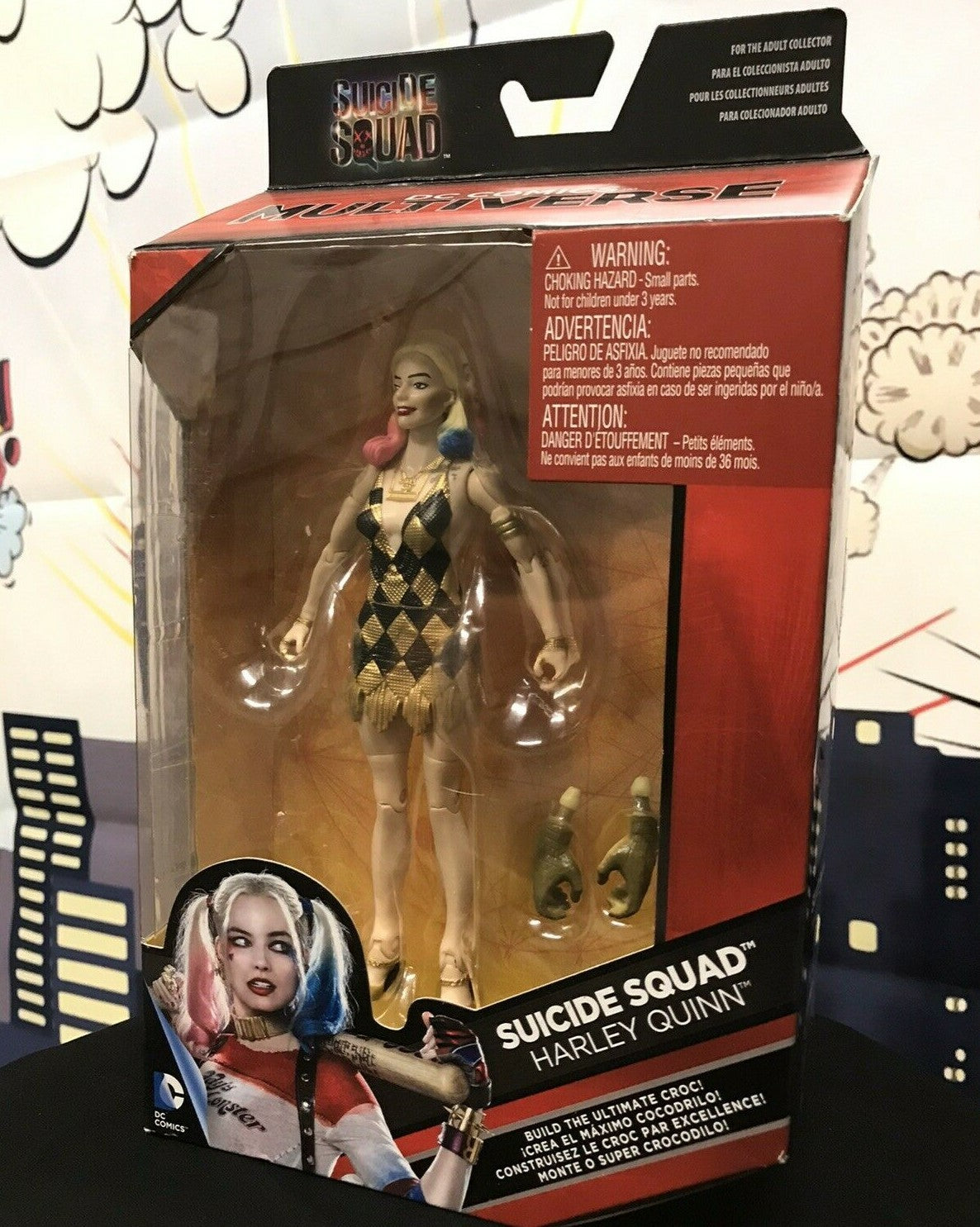 Chic Harley Quinn Figure! DC Comics Multiverse - Suicide Squad 6"