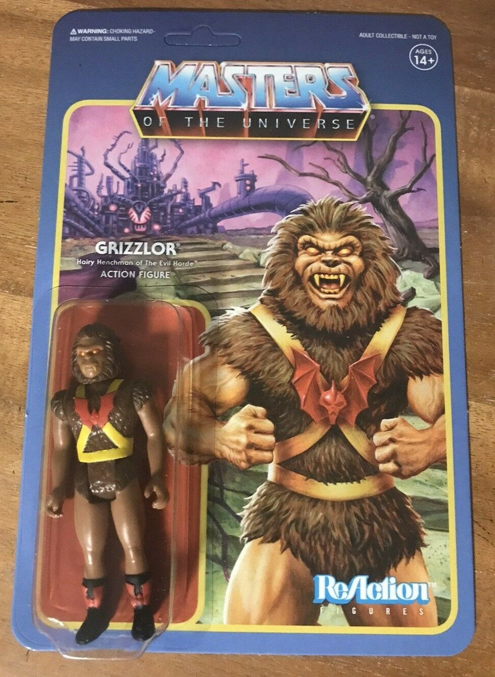 MOTU Grizzlor! 2019 Power Con Exclusive - Super 7 ReAction Action Figure