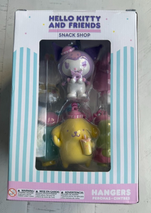 Hello Kitty & Friends SDCC 2026 LE Exclusive! Snack Shop 8 Piece Hanger Box