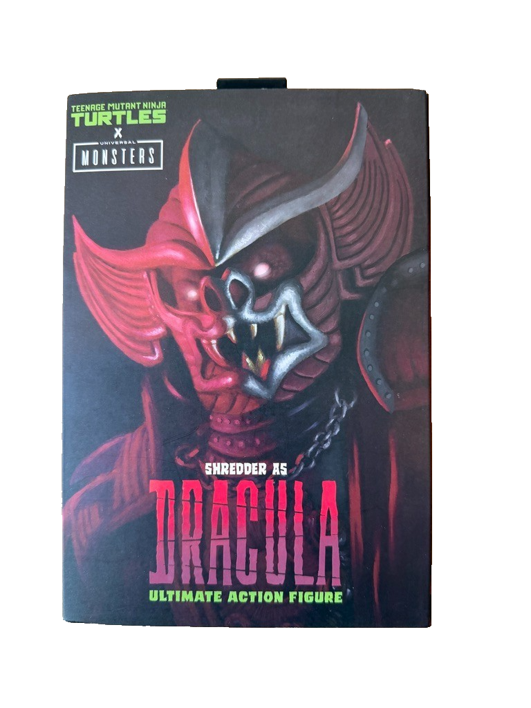 NECA Teenage Mutant Ninja Turtles X Universal Monsters Shredder As Dracula