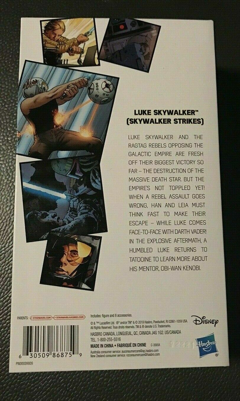 European Exclusive Skywalker Strikes- Star Wars Black Series