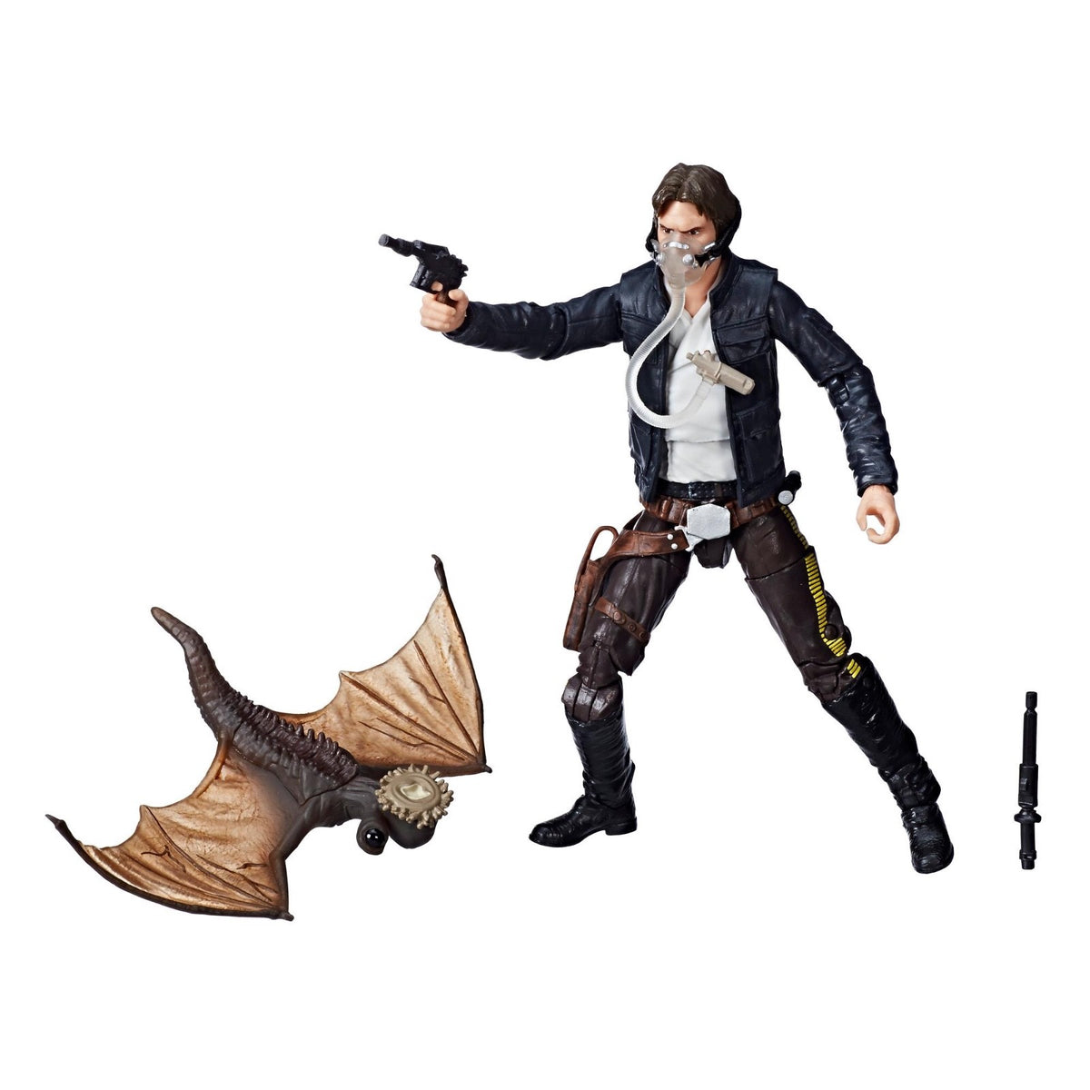 STAR WARS THE BLACK SERIES HAN SOLO WITH MYNOCK -SDCC 2018 EXCLUSIVE- NIB SEALED