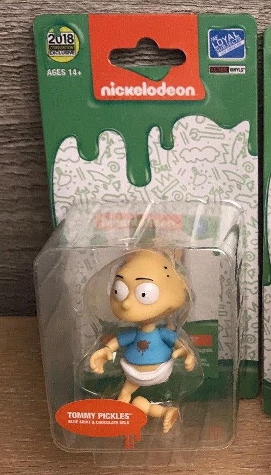 Exclusive Tommy Pickles! Nickelodeon SDCC 2018- Rugrats Action Vinyls