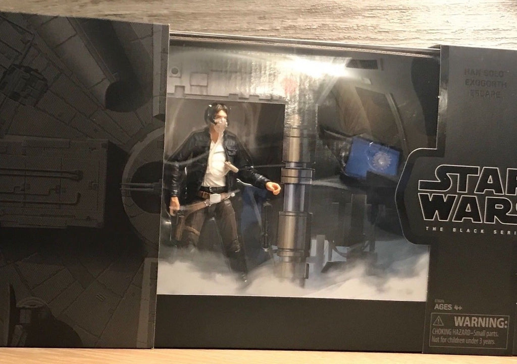 STAR WARS THE BLACK SERIES HAN SOLO WITH MYNOCK -SDCC 2018 EXCLUSIVE- NIB SEALED