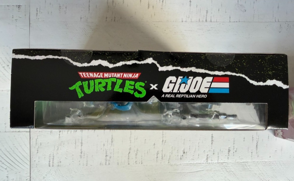 SDCC 2026 TMNT x GI Joe Snake Eyes x Leo Action Figure Exclusive!
