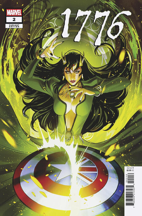 Cover artwork reference; not a condition photograph - 1776 #2 Lucas Werneck 1:25 Incentive Variant Marvel Comic 2025