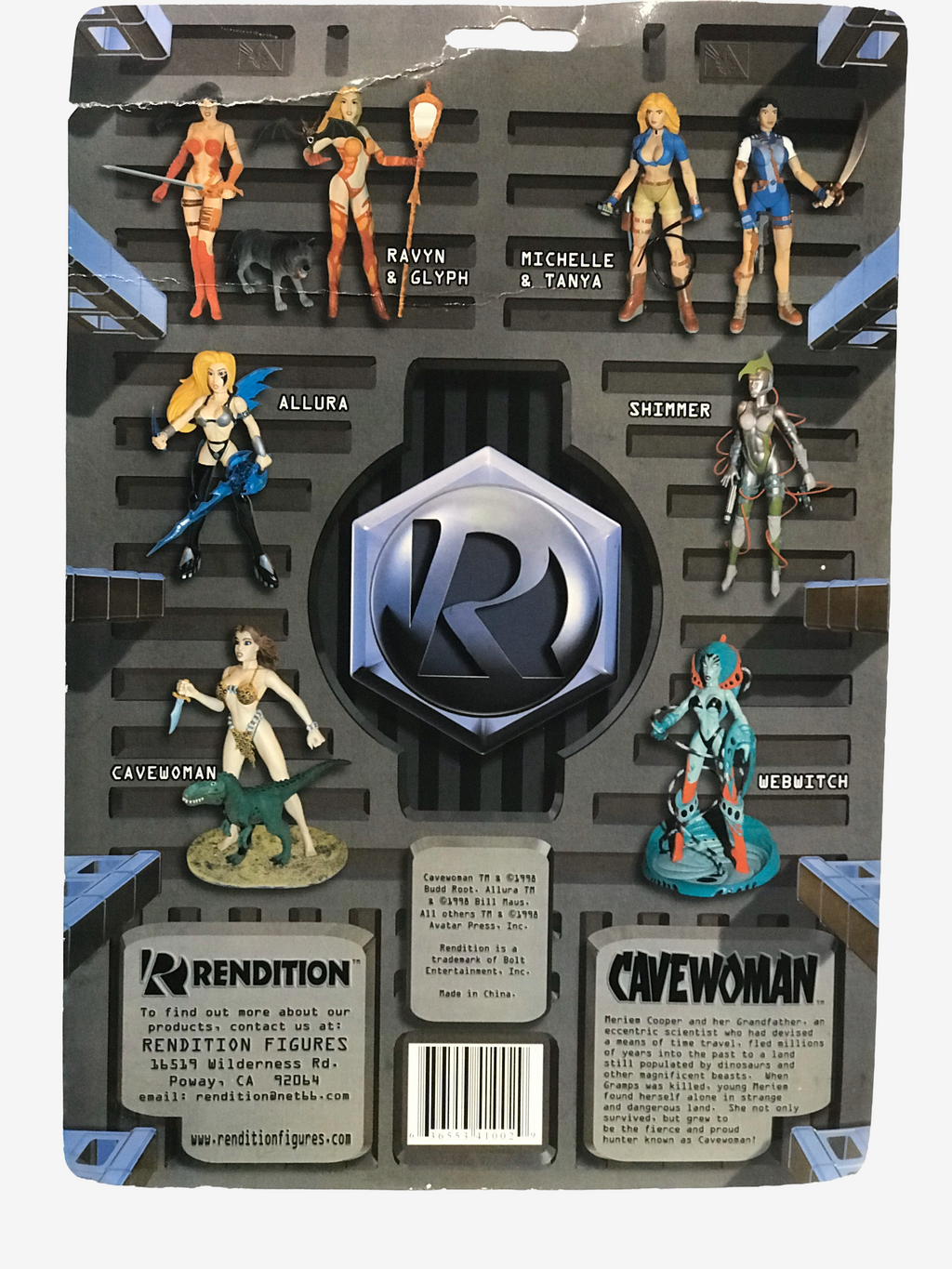 Cavewoman 3 figure bundle
