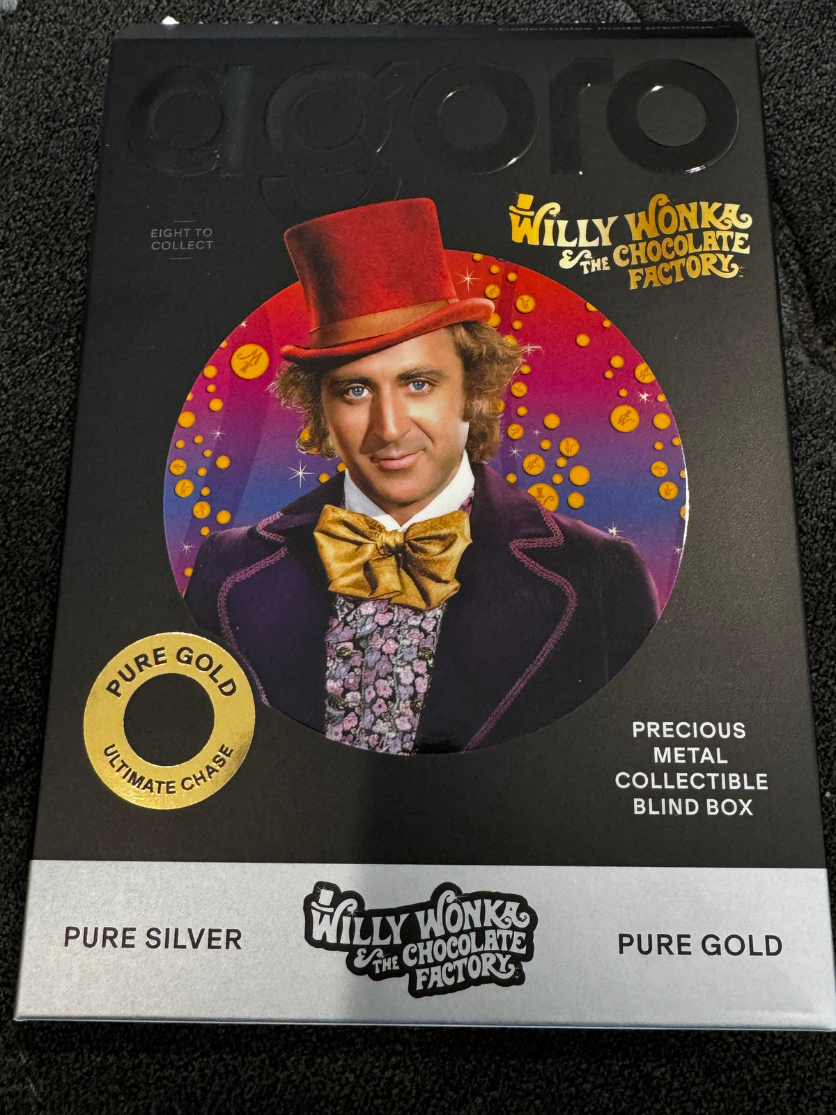 Agoro Willy Wonka Oompa-Loompa 5g .999 Silver Foil 0893/1800 Box