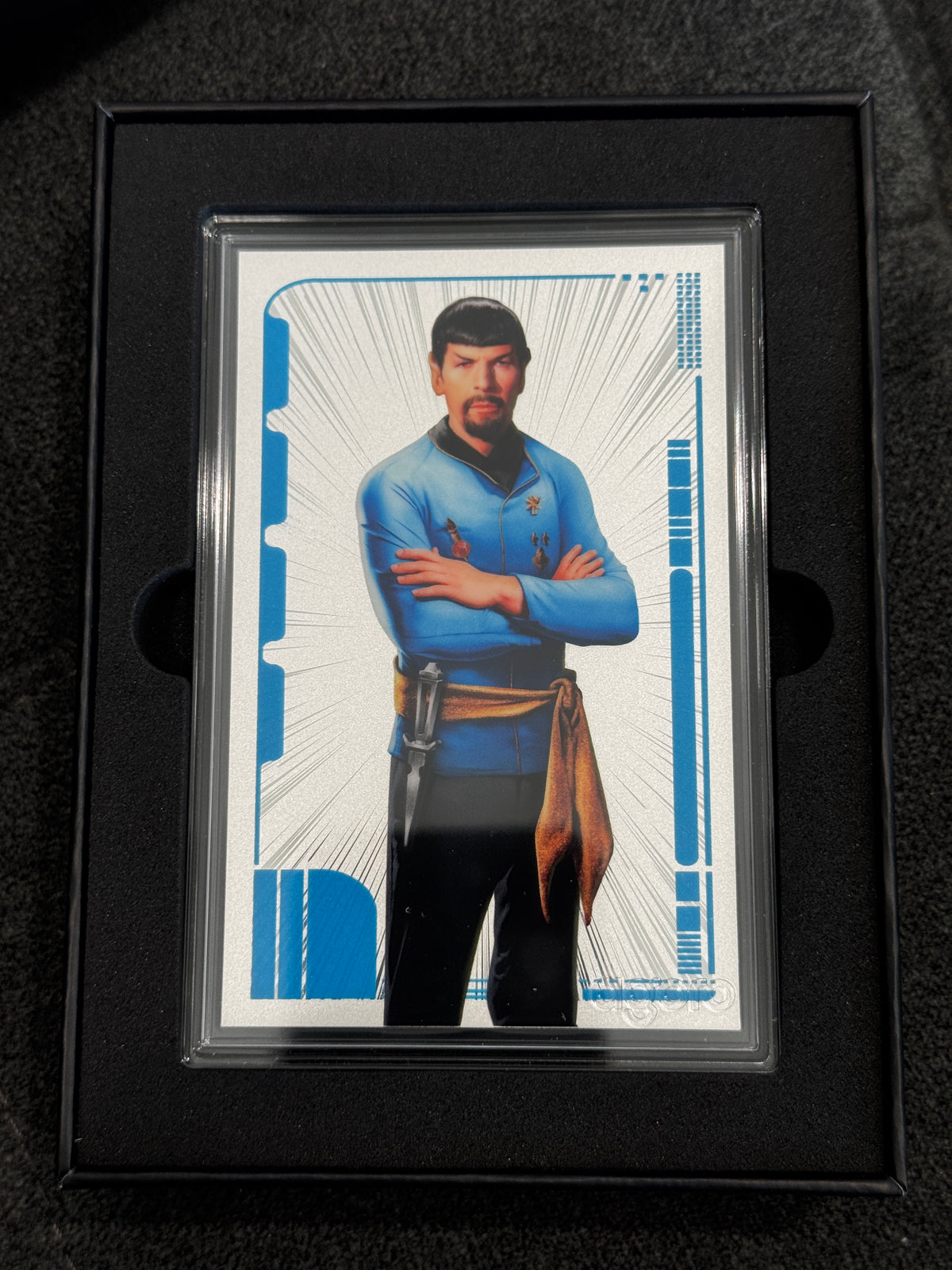 Agoro Star Trek Mirror Spock Tier 2 5g .999 Silver Foil 688/900 Box