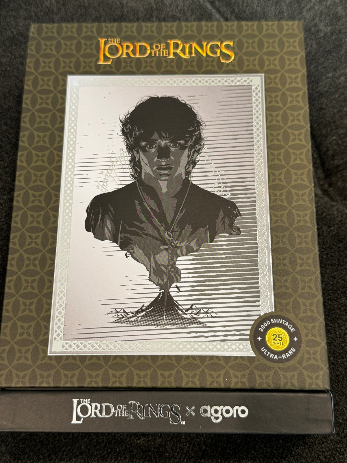 Agoro LOTR Frodo’s Journey 5g .999 Silver Foil 1628/1975 Box