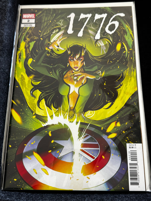 Actual copy 1 - 1776 #2 Lucas Werneck 1:25 Incentive Variant Marvel Comic 2025