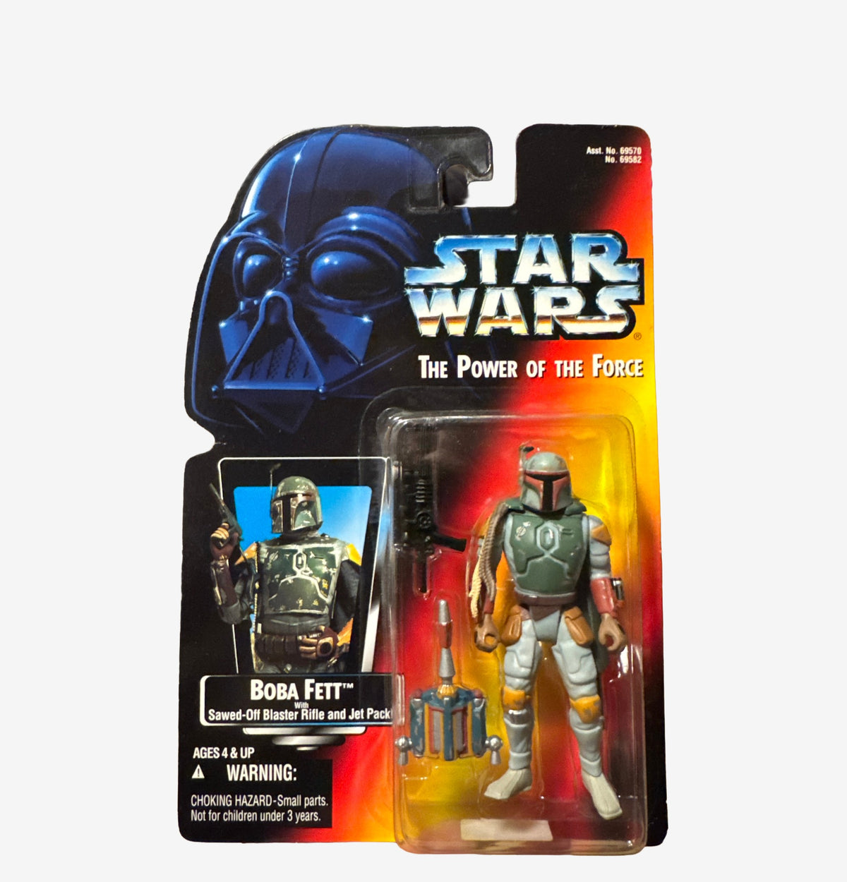 Boba Fett with Sawed-Off Blaster Rifle and Jet Pack
